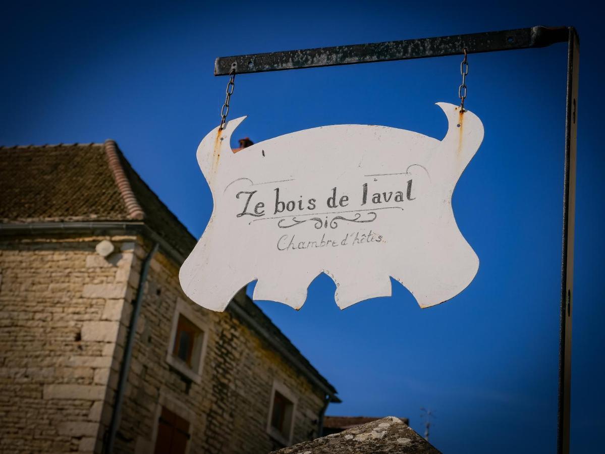Bed and Breakfast Le Bois De Laval Marey-les-Fussey Exterior foto